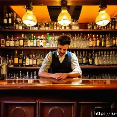 Home 30 아르헨티나에서 유명한 바 칵테일 - A cozy vintage bar interior in the San Telmo neighborhood of Buenos Aires at night, featuring warm w...